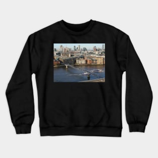 Millennium Bridge, London Crewneck Sweatshirt